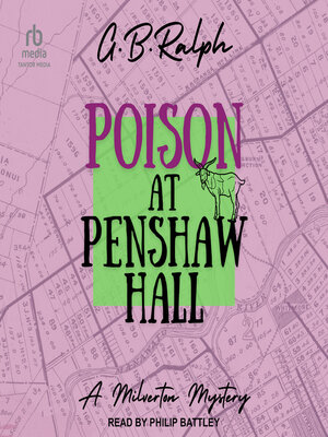 cover image of Poison at Penshaw Hall